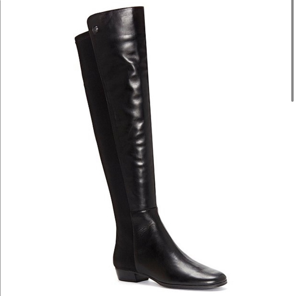 Vince Camuto Karita Over The Knee Leather Boot 7 - Picture 4 of 14